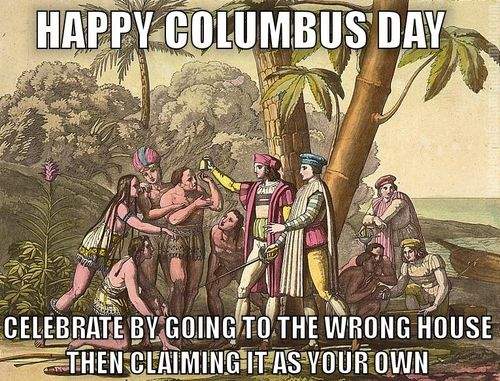 Happy Columbus day!