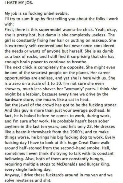 I HATE MY JOB - Fred from Scooby-Doo