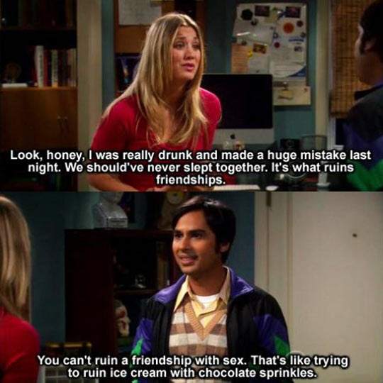 Look, honey, I was really drunk and made a huge mistake last night...