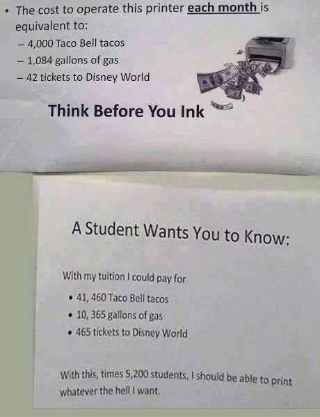 Think Before You Ink - A Student Wants You to Know